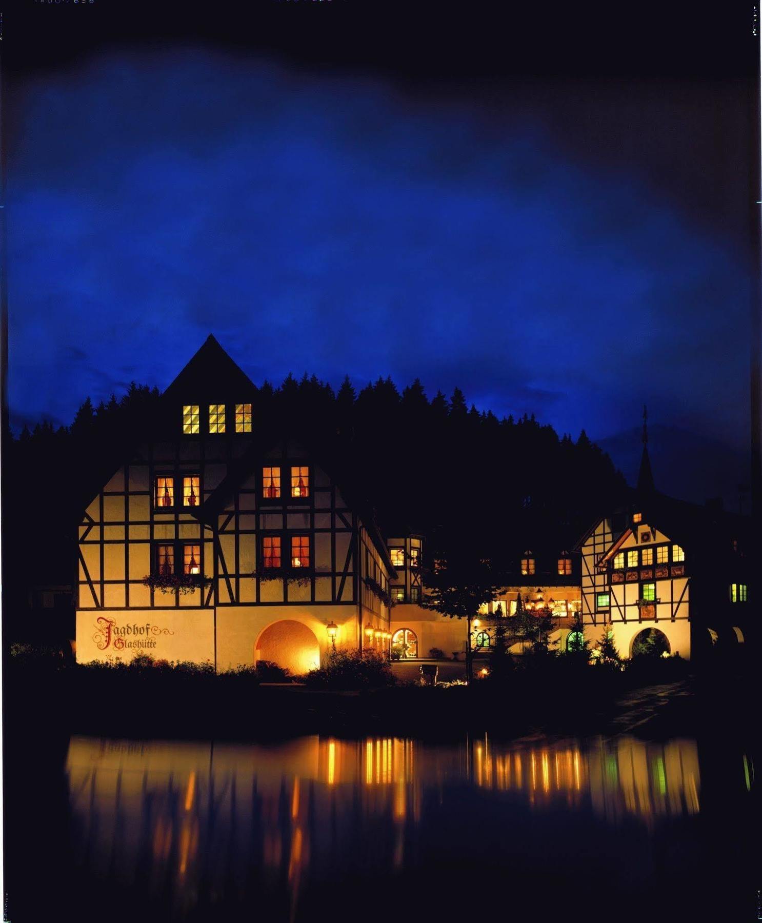 Relais & Chateaux Jagdhof Glashuette Bad Laasphe Bagian luar foto